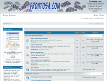 Tablet Screenshot of frontosa.com
